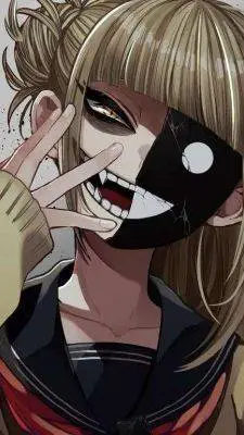ai character: 🖤 himiko toga 🖤 background