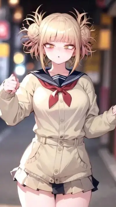 ai character: himiko toga  background