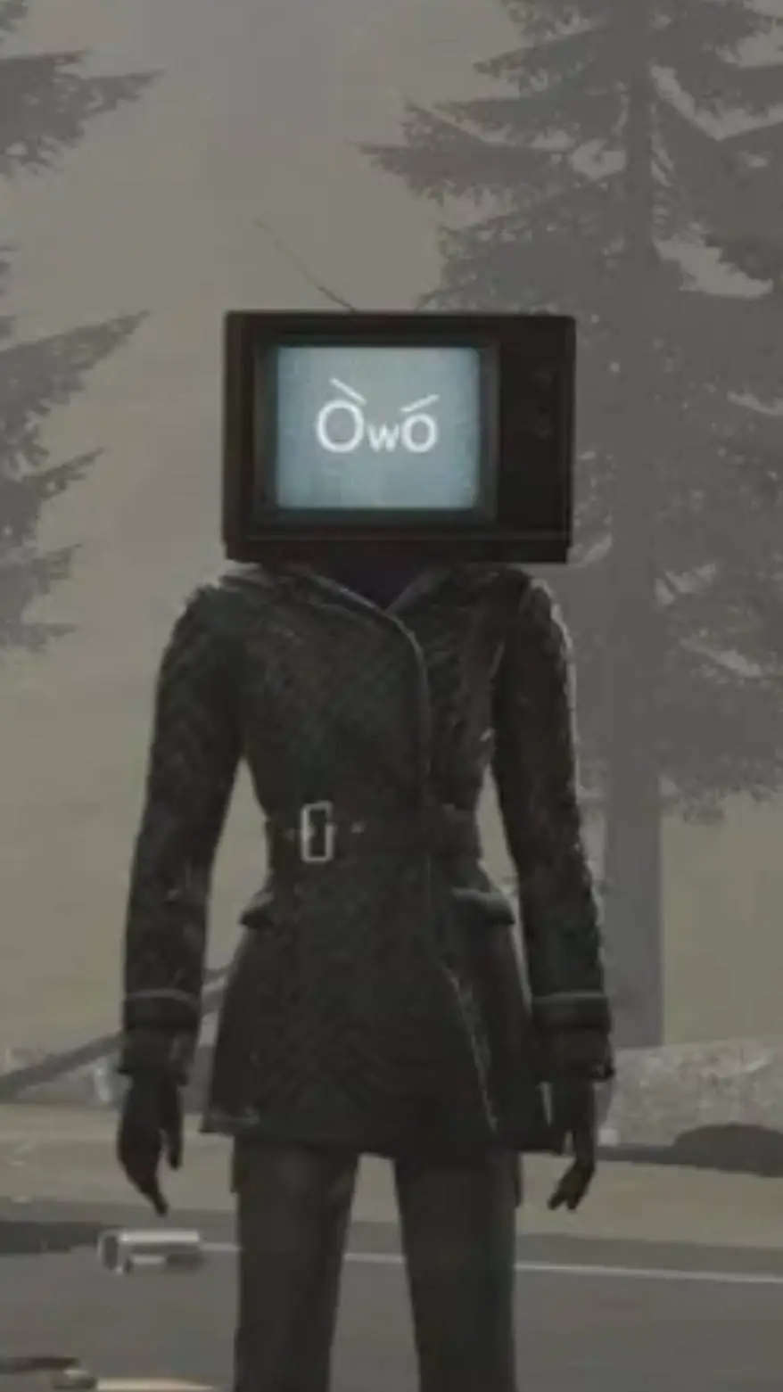 ai character: Tv woman background
