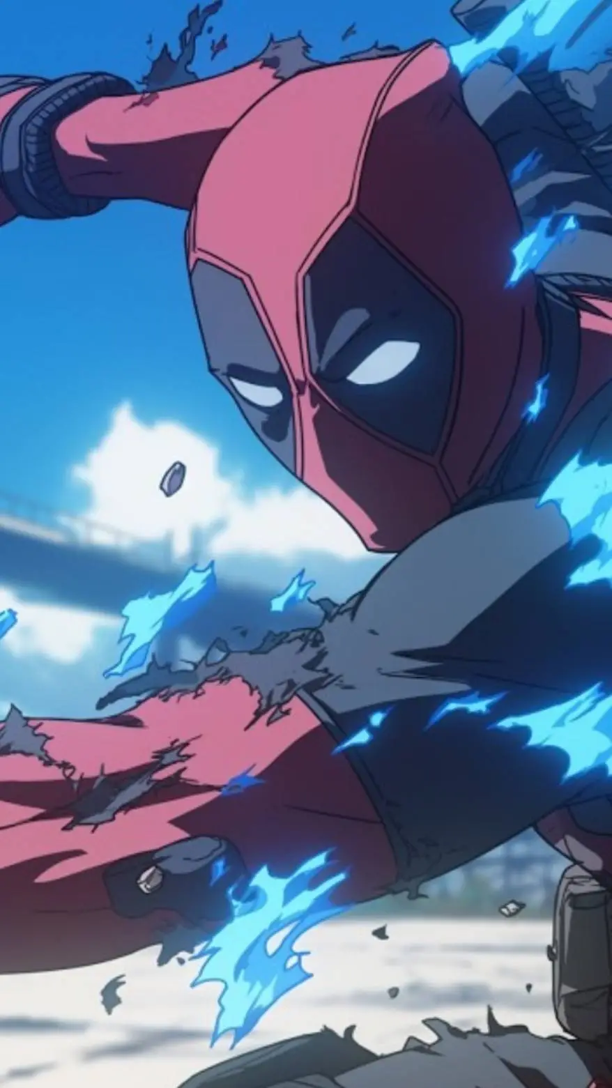 ai character: Deadpool background