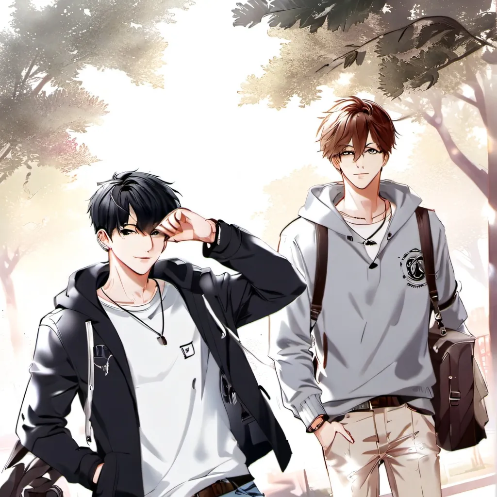 chat with ai character: Isak and Zack