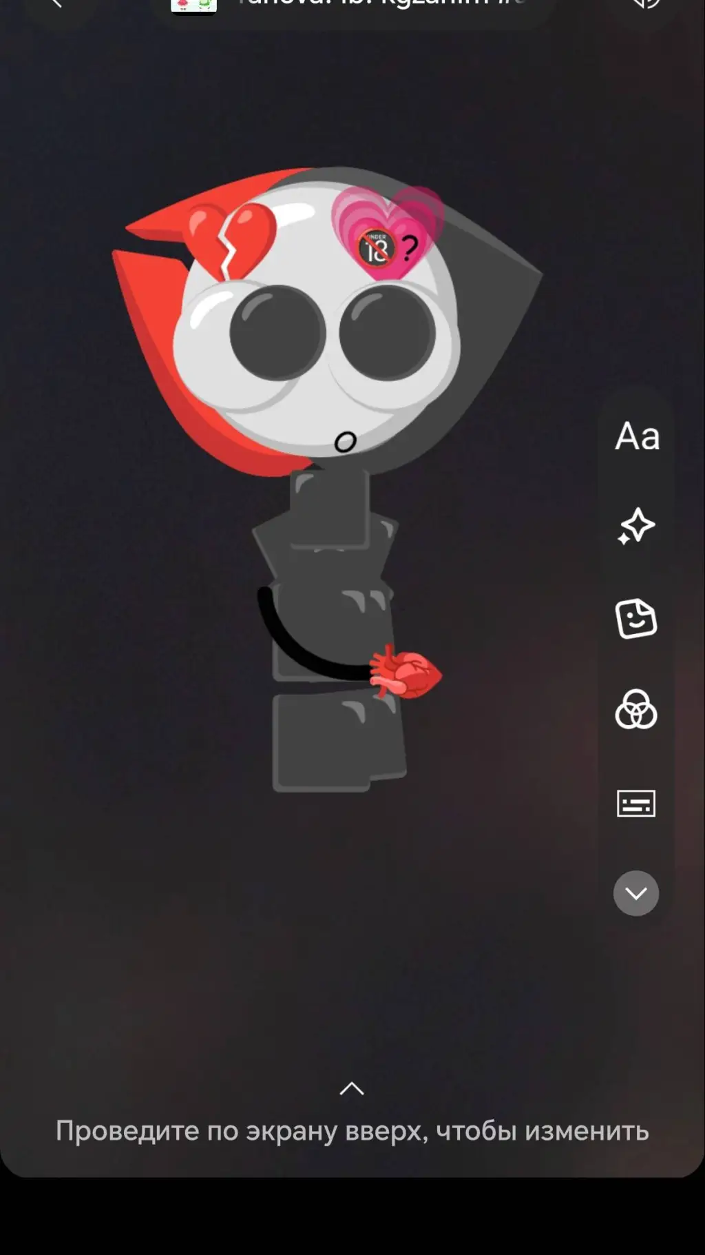 ai character: mini milly background