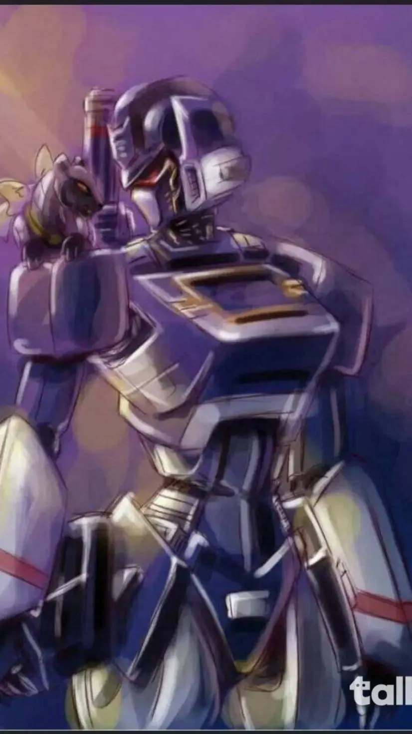 ai character: soundwave  background
