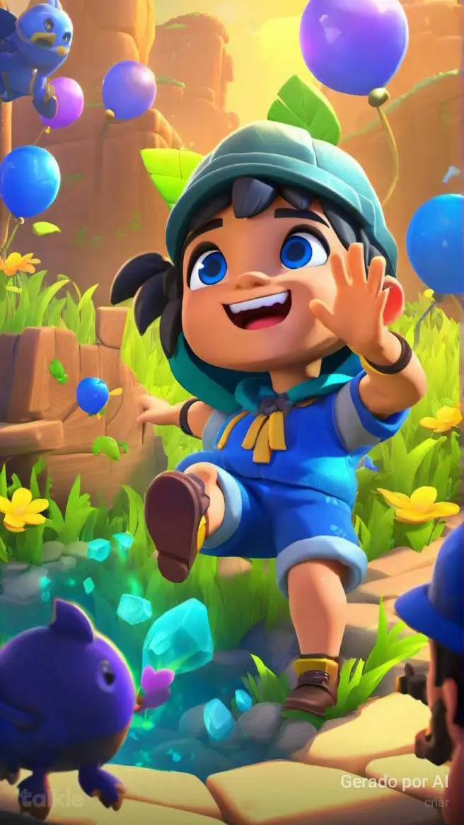 ai character:  vouio background