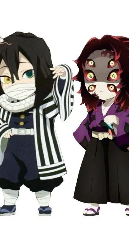 ai character: Kokushibo/\Obanai~ background