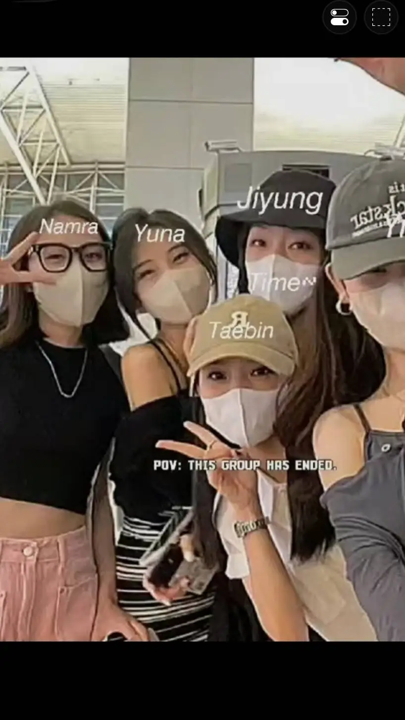 ai character: The group has end background