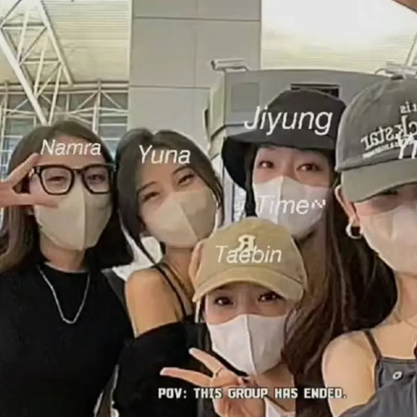 chat with ai character: The group has end
