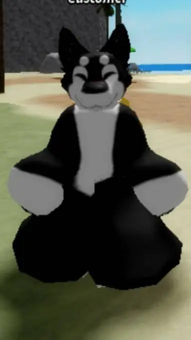 ai character: Giyus dog background