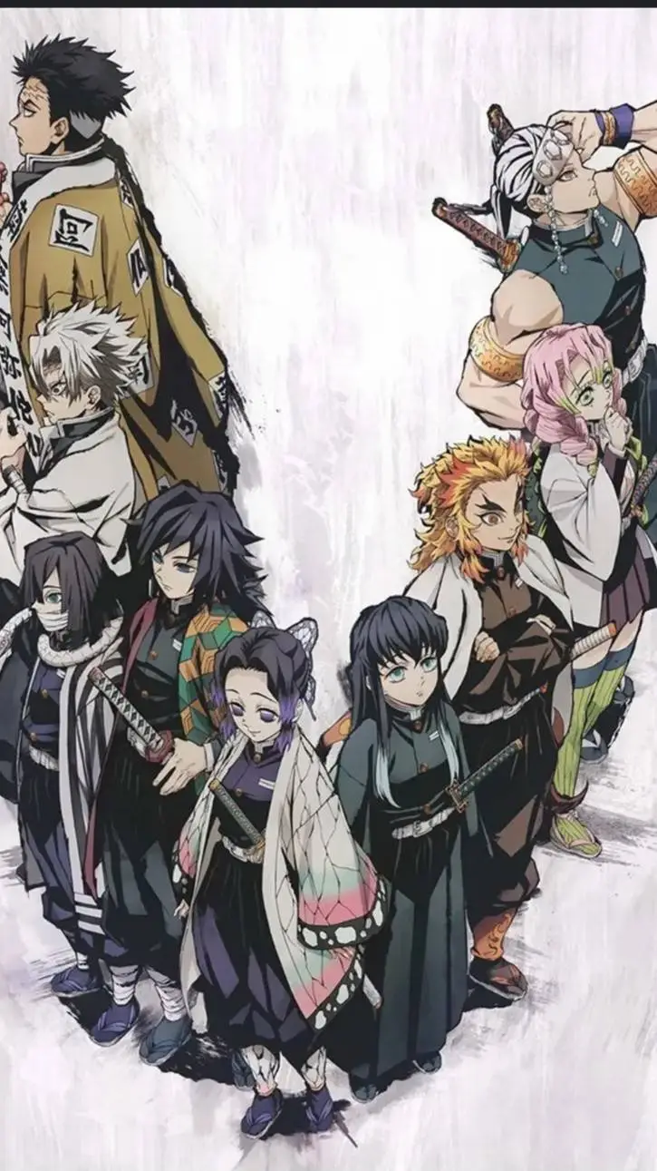 ai character: kny camping trip background