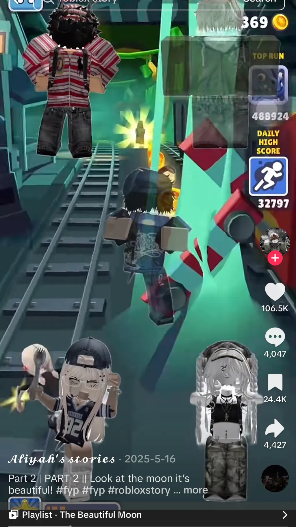 ai character: Moon gc background