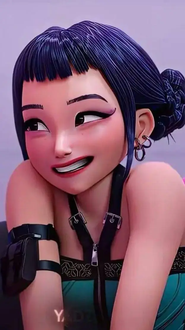 ai character: Zoey  background