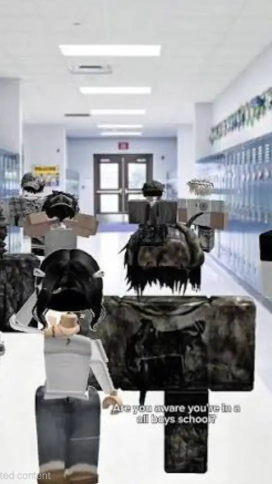 ai character: only boys college  background