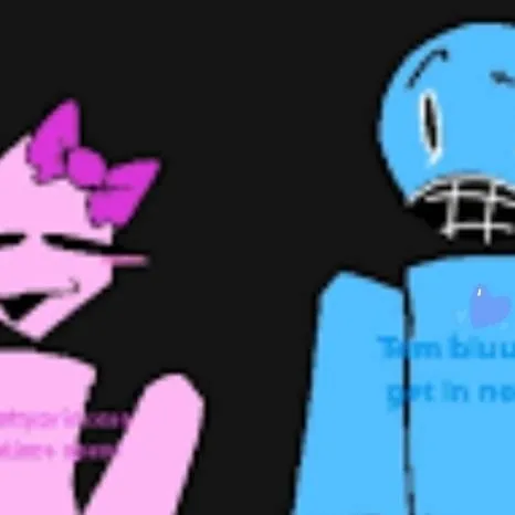 chat with ai character: Pretty blue?