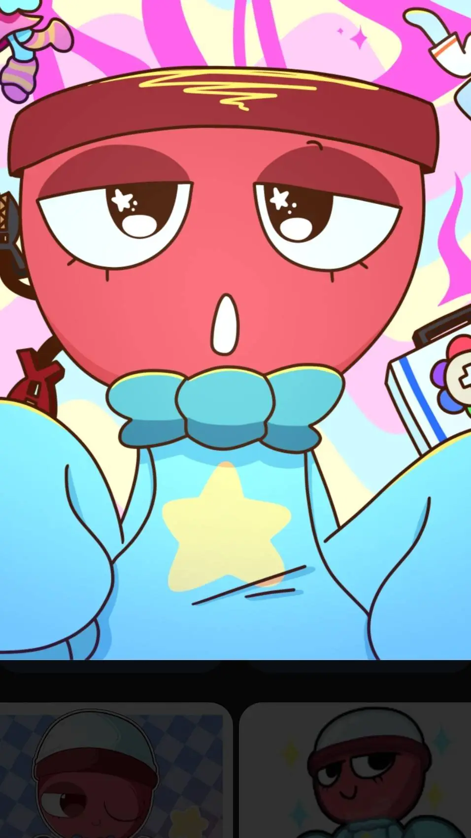 ai character: Gigi x Tisha  background