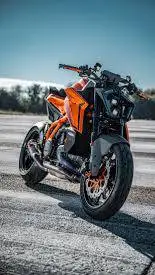 ai character: KTM 1390 SuperDuke background