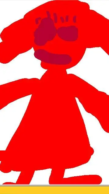 ai character: Blood girl  background