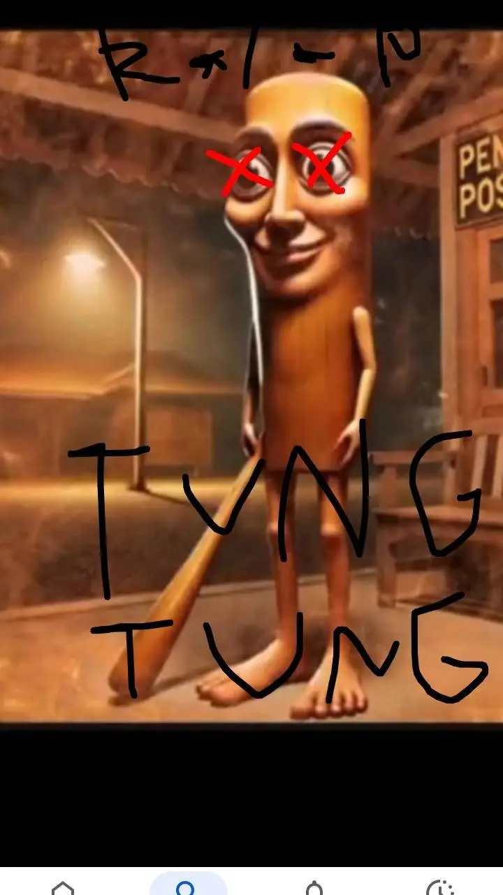ai character: r.i.p tung tung background
