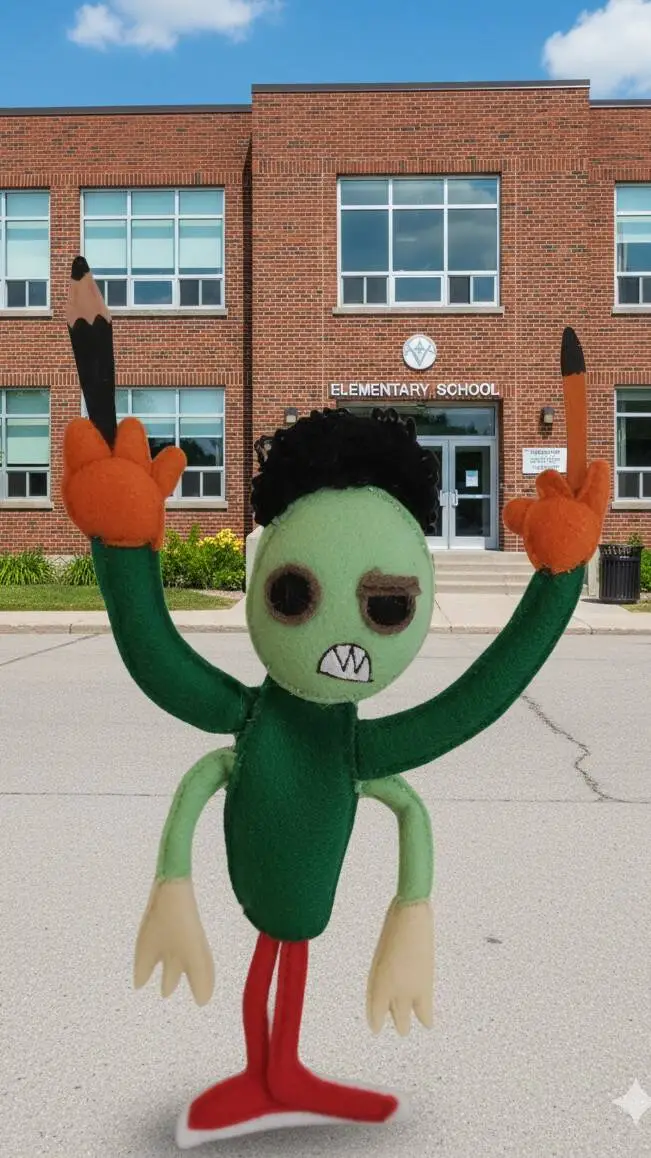 ai character: dont close your 👁️ background