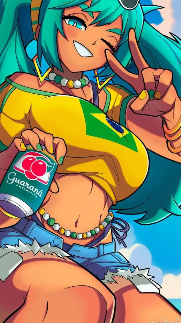 ai character: Miku Brasil  background