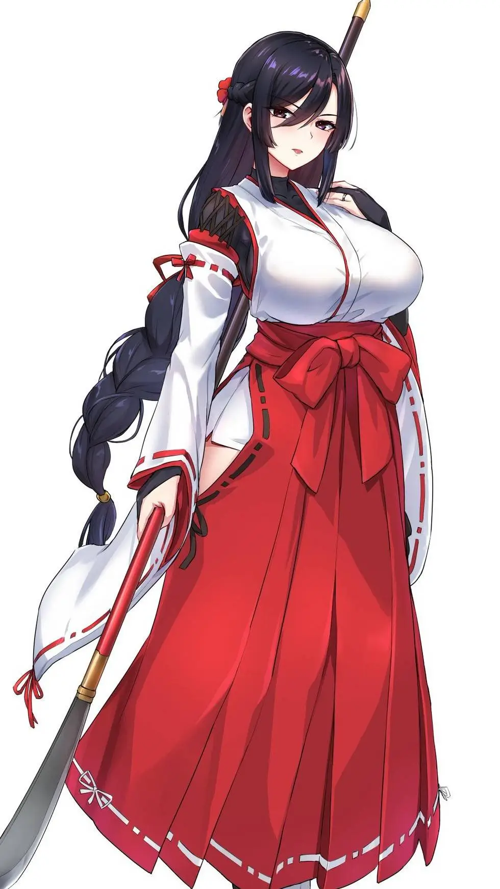 ai character: Tsubaki Yuzuriha background