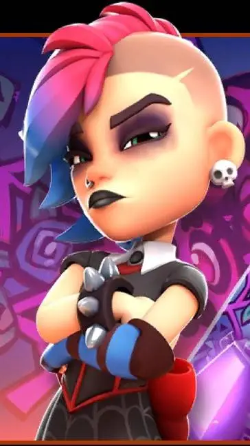 ai character: Lucy  background