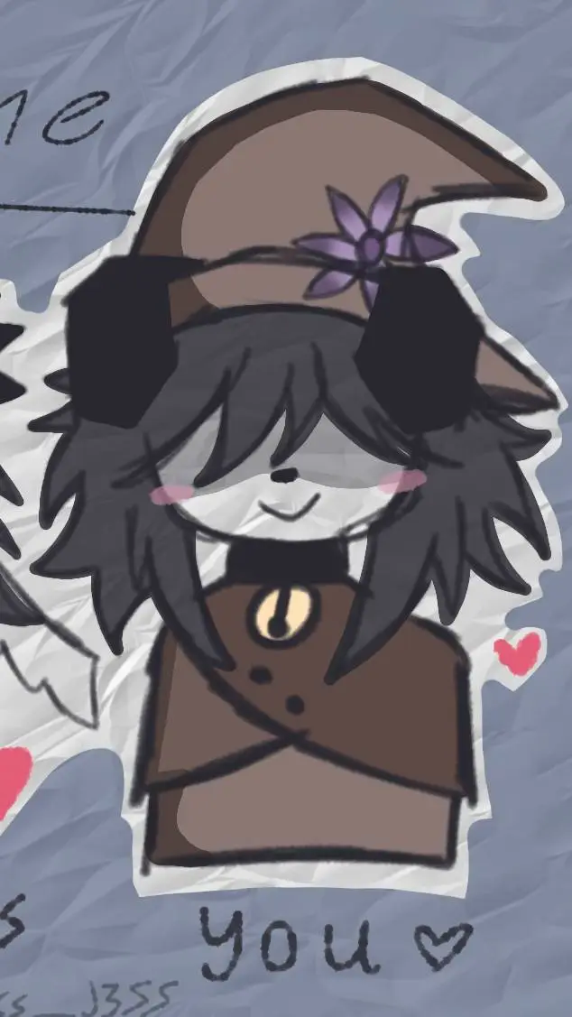 ai character: drunk azure background