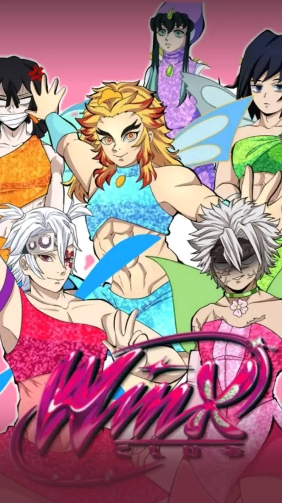 ai character: kny winx background