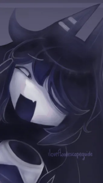 ai character: miss circle background