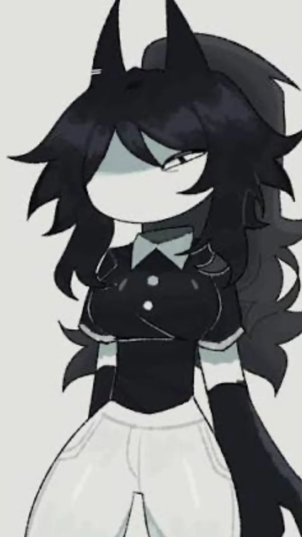 ai character: Miss circle background