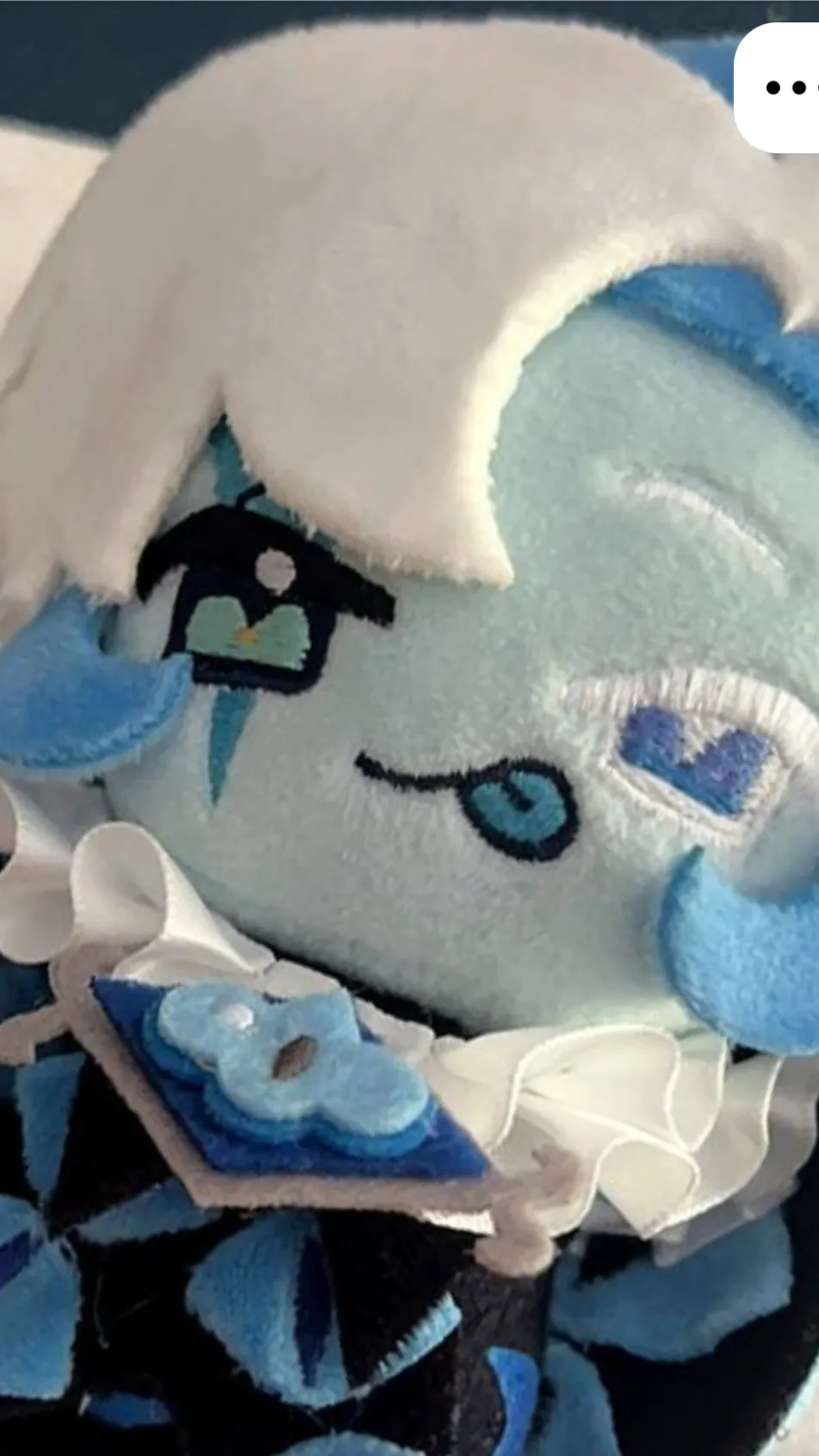 ai character: shadow milk cookie background