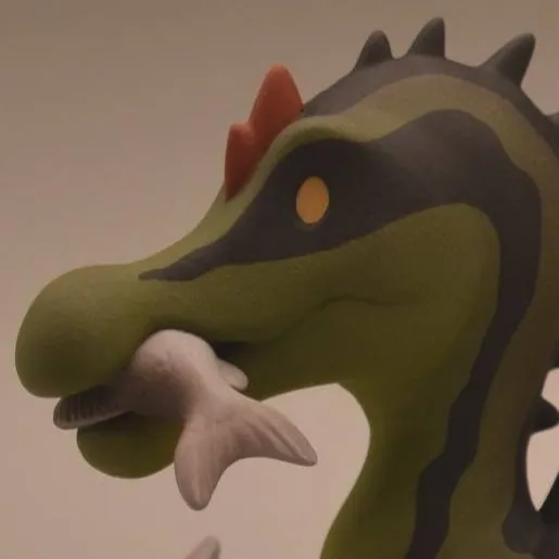 chat with ai character: Pet Spinosaurus