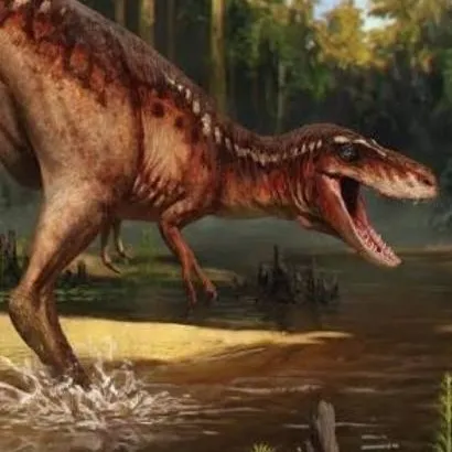 chat with ai character: Juvenile T-rex 