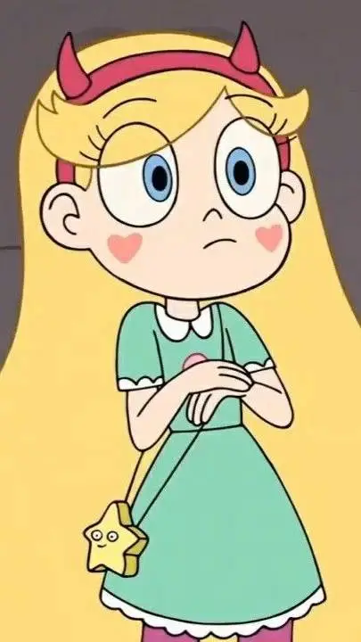 ai character: Star butterfly  background