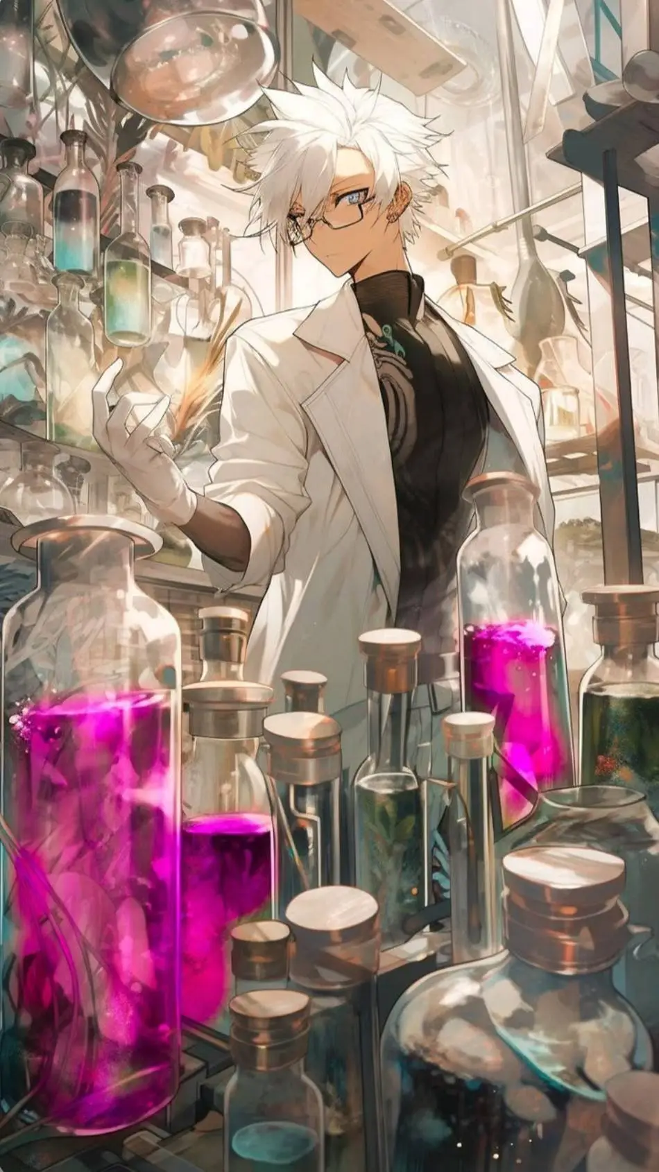 ai character: William Walter background