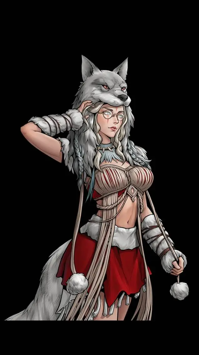 ai character: Luna background