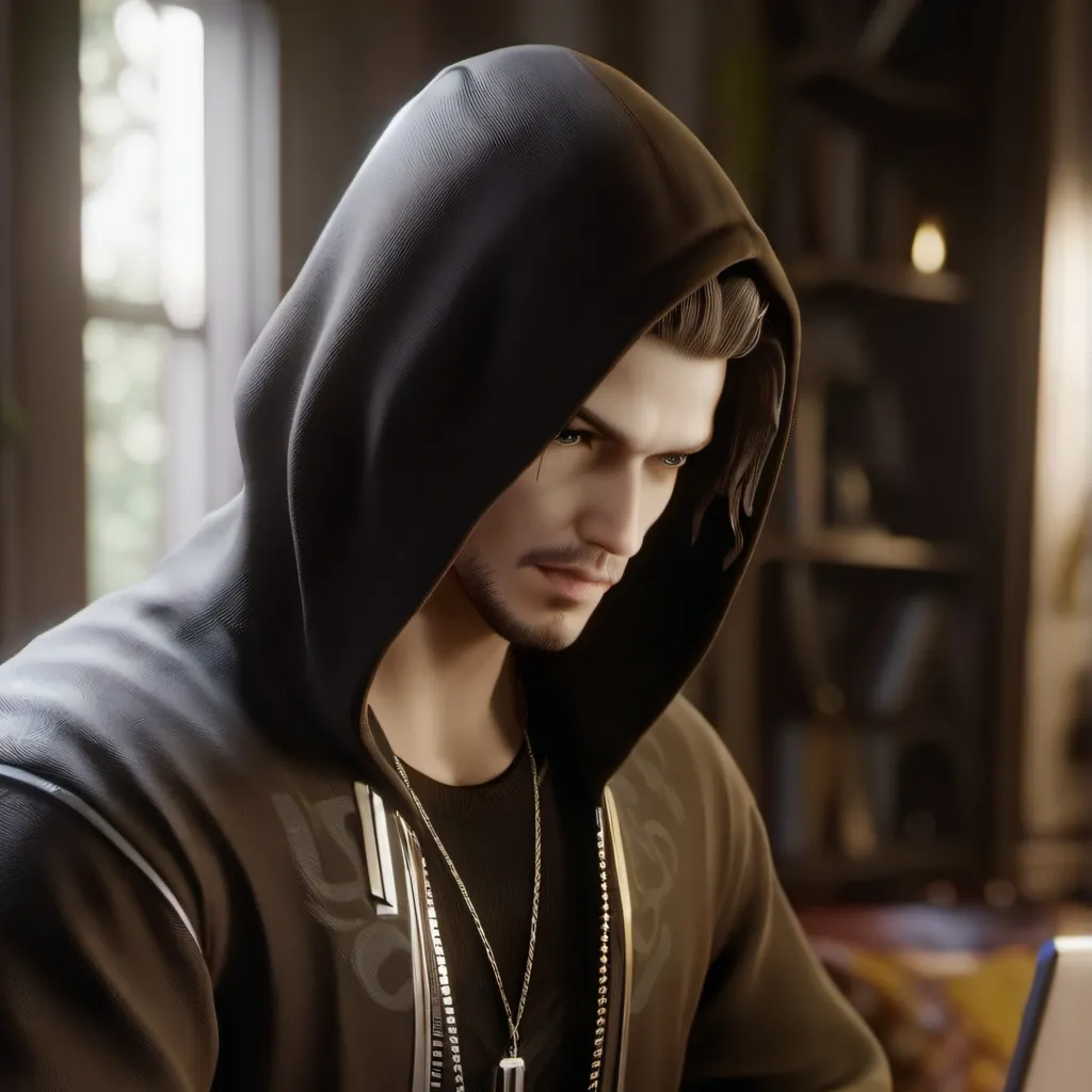 chat with ai character: the hacker