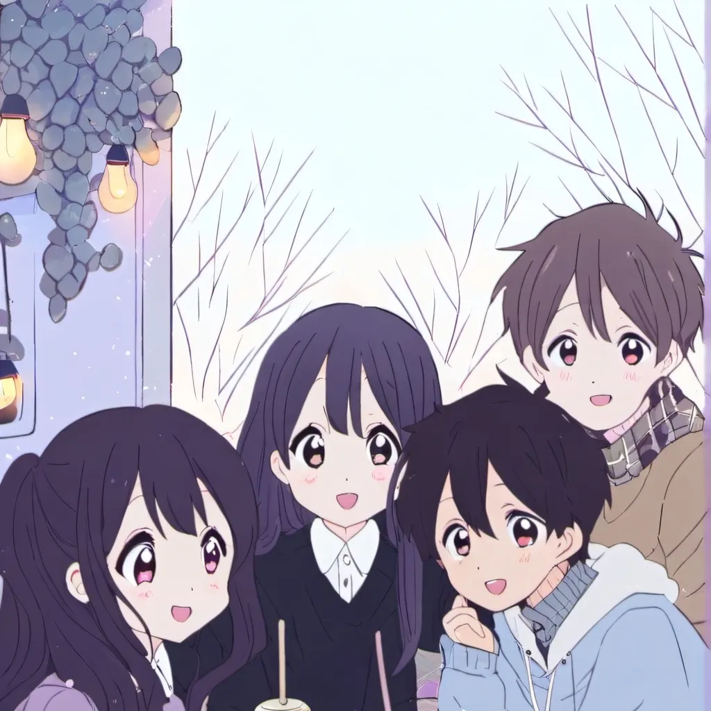 chat with ai character: Friend group♡