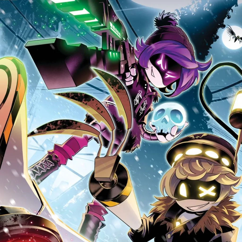 chat with ai character: Murder drones :3