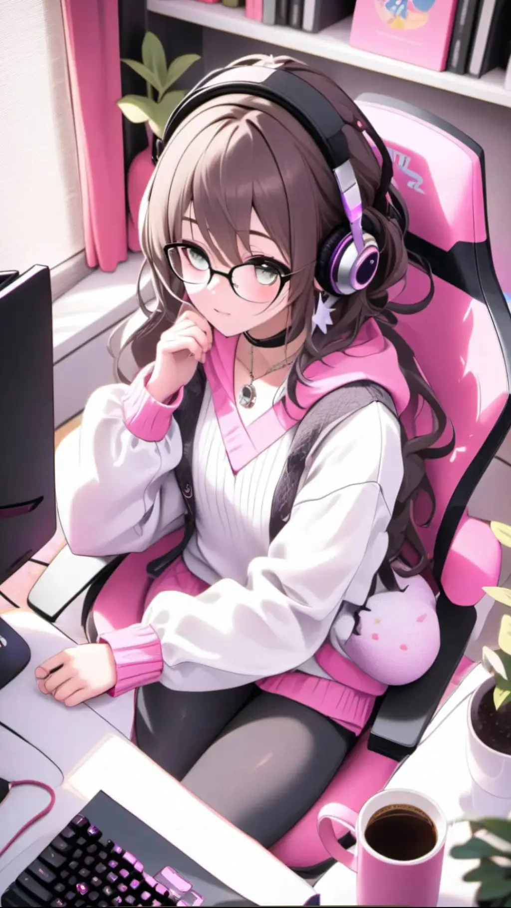 ai character: lily  background