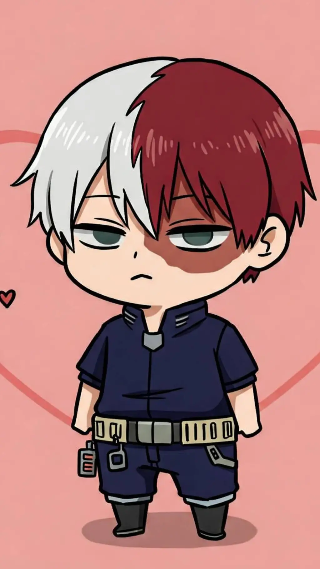 ai character: Shoto torodoki  background