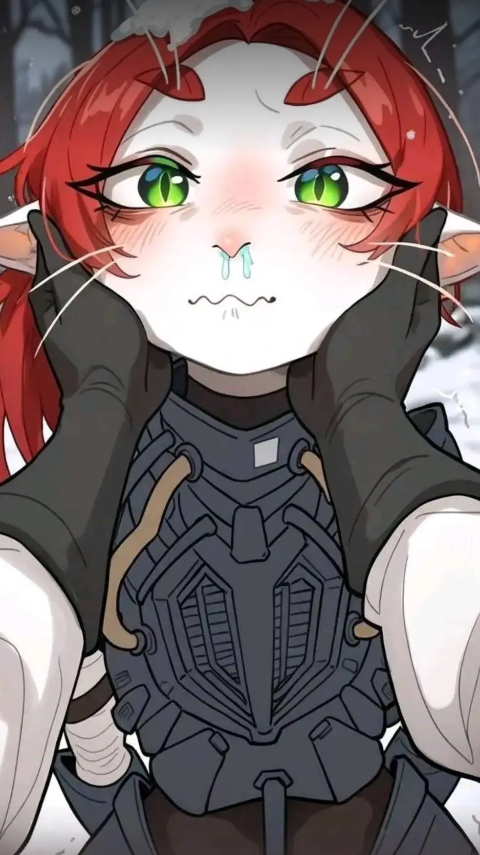 ai character: Аргемия background