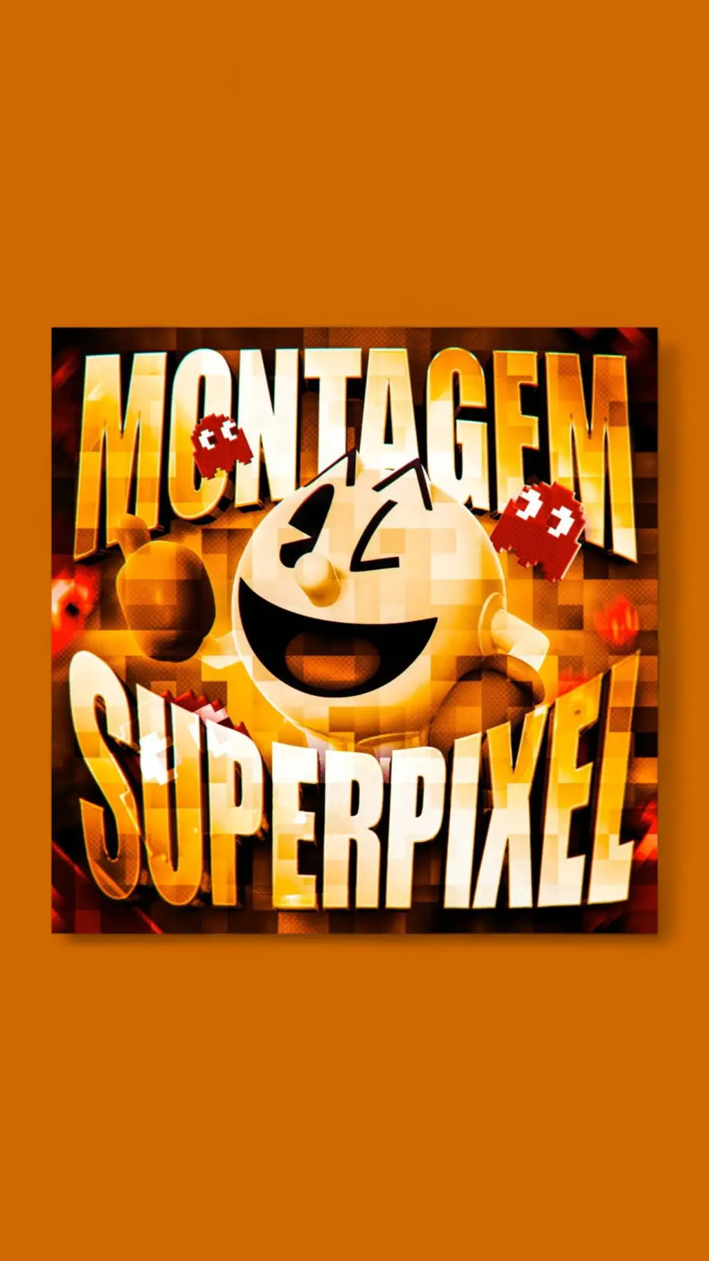 ai character: Superpixel background