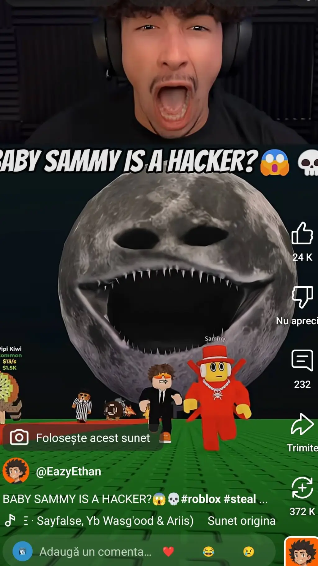 ai character: eazy and sammy  background