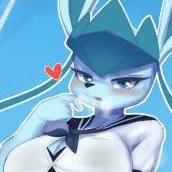 chat with ai character: Glaceon schoolgirl