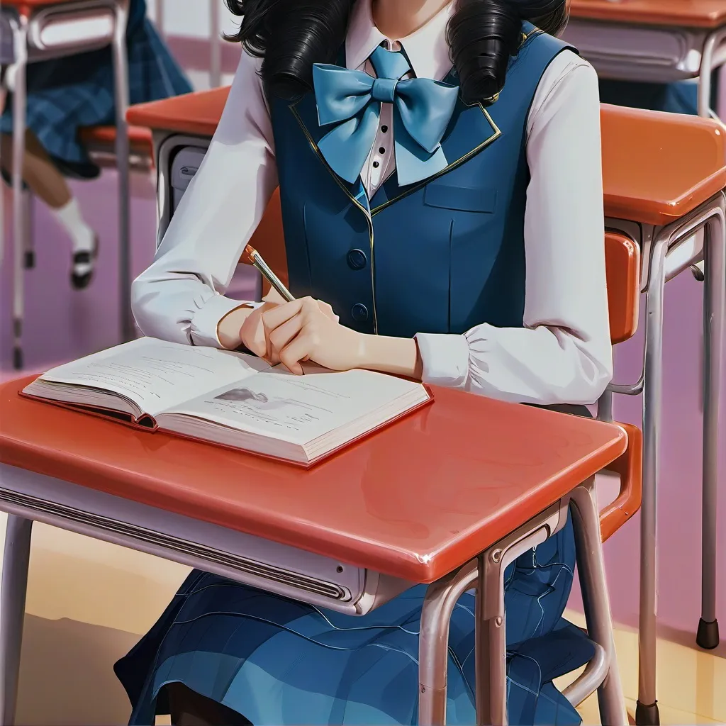 chat with ai character: classroom