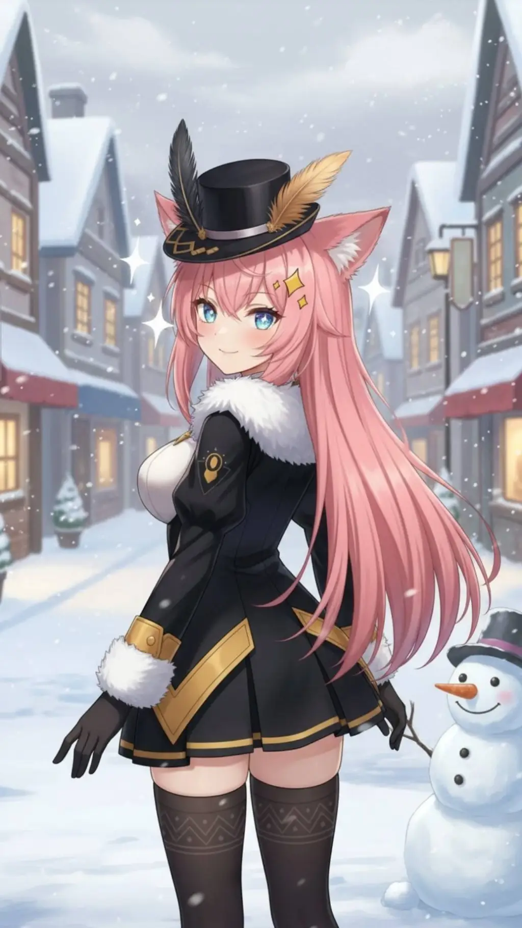 ai character: Aiya (Winter)  background