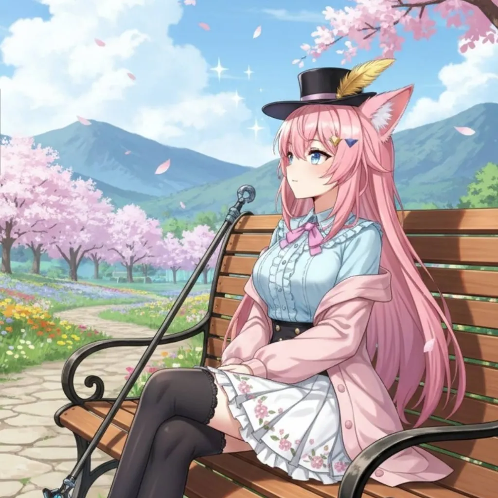 chat with ai character: Aiya (Spring time)