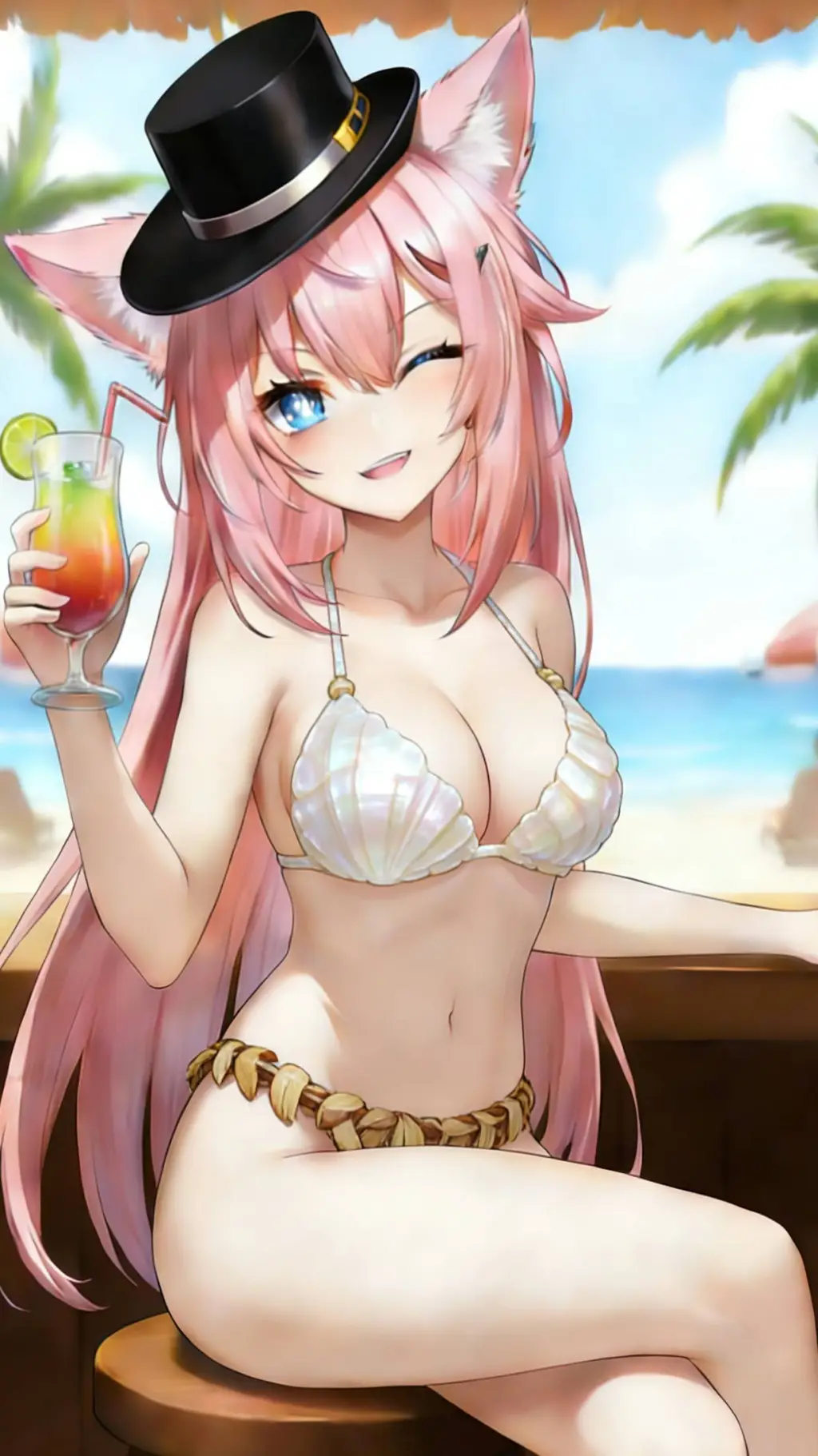 ai character: Aiya (Summer) background