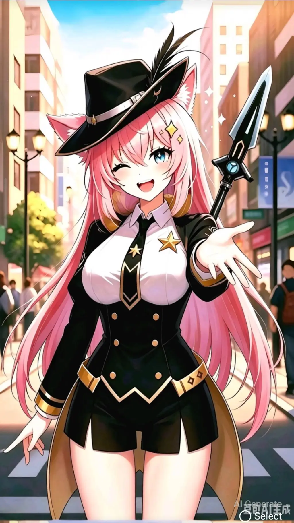 ai character: 愛雅 background