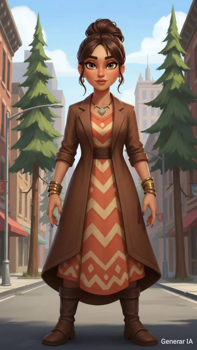 ai character: Cleo Graves  background